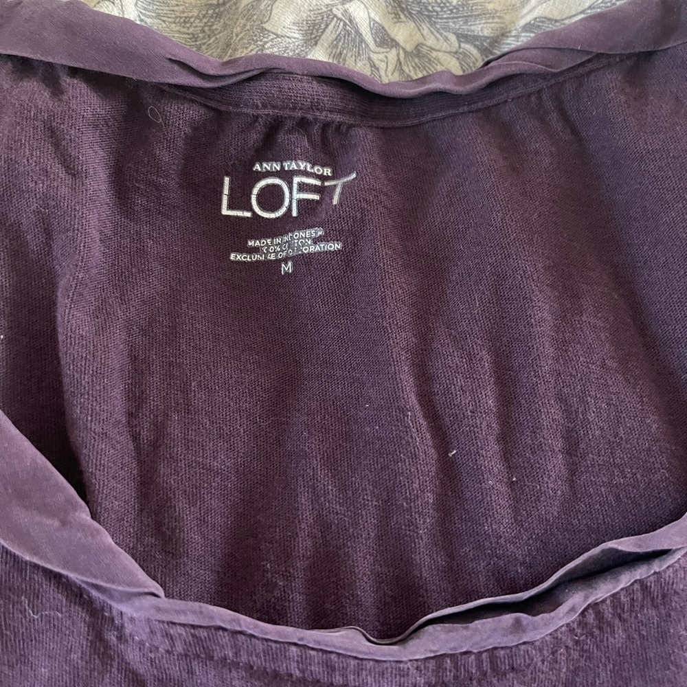 Purple loft tee - Picture 3 of 3
